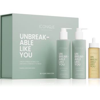 ICONIQUE Professional UNBREAKABLE LIKE YOU Length Strengthening Set set pentru intarirea parului - imagine 2